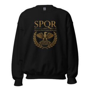 Sudadera SPQR - Senatus Populusque Romanus | Historiapasión