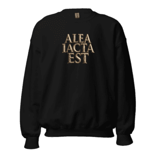Sudadera Alea iacta est | Historiapasión