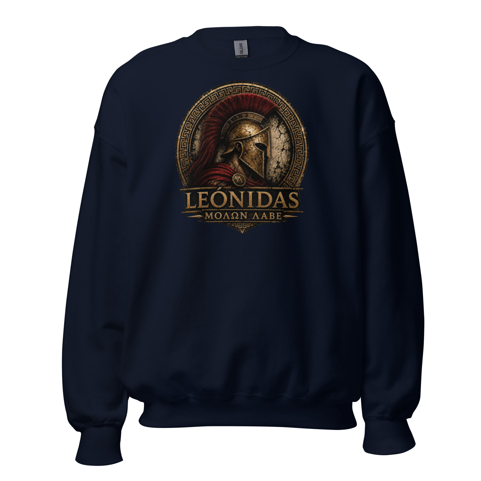 Sudadera Leónidas de Esparta – ΜΟΛΩΝ ΛΑΒΕ | Historiapasión - Imagen 2