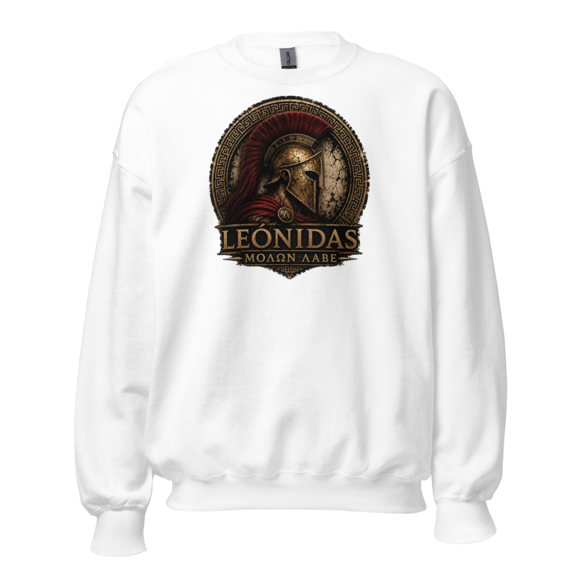 Sudadera Leónidas de Esparta – ΜΟΛΩΝ ΛΑΒΕ | Historiapasión - Imagen 4