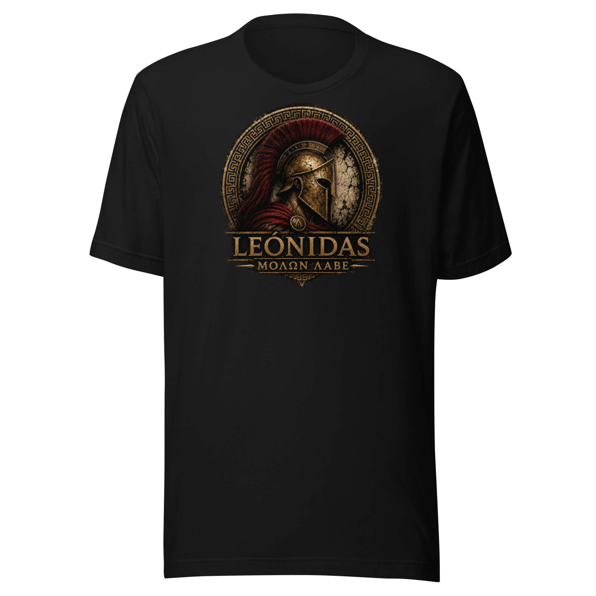 Camiseta LEÓNIDAS – ΜΟΛΩΝ ΛΑΒΕ | Historiapasión
