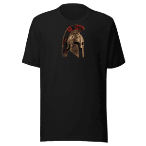 Camiseta Casco hoplita | Historiapasión