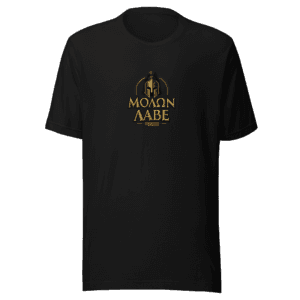 Camiseta Molon labe | Historiapasión