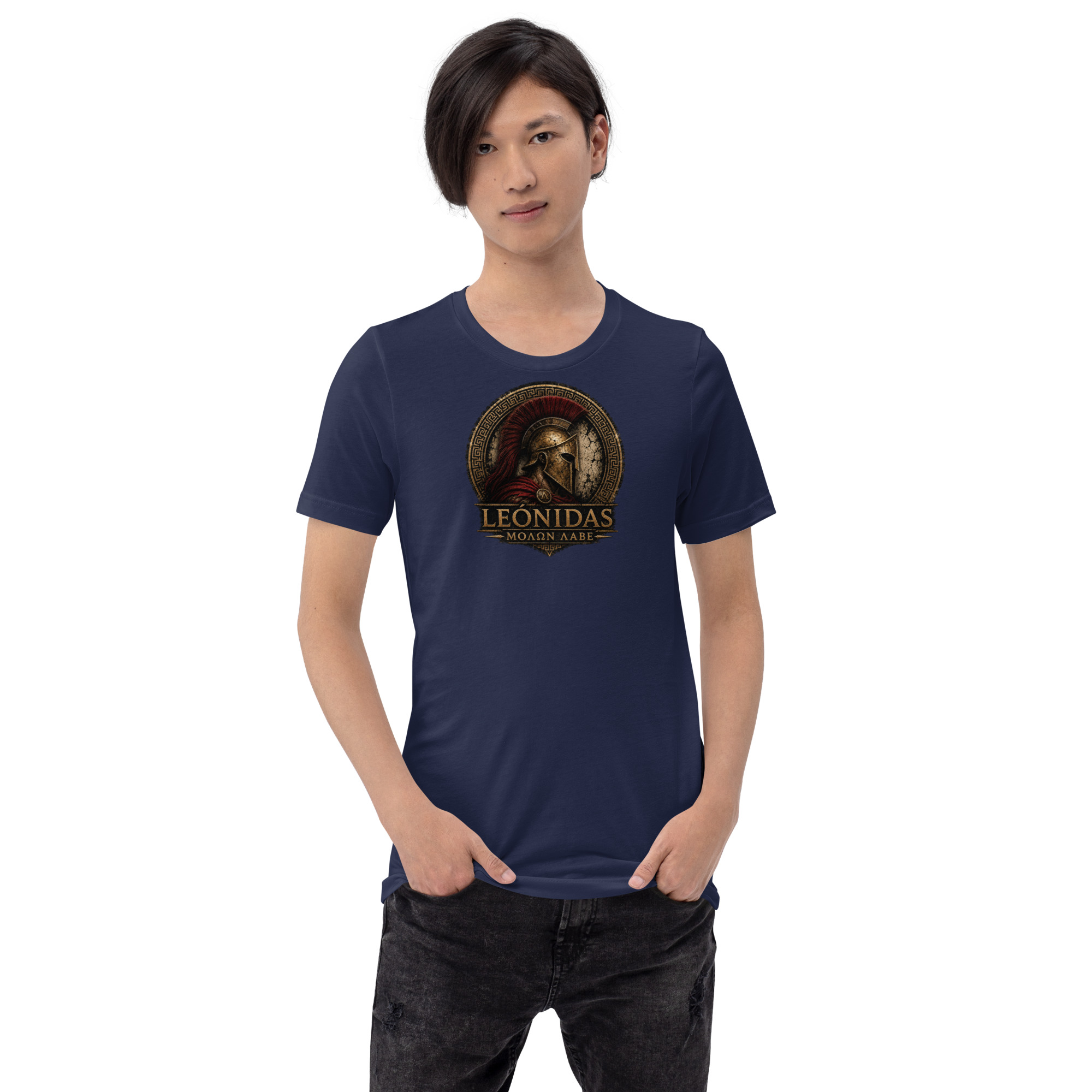 Camiseta LEÓNIDAS – ΜΟΛΩΝ ΛΑΒΕ | Historiapasión - Imagen 6