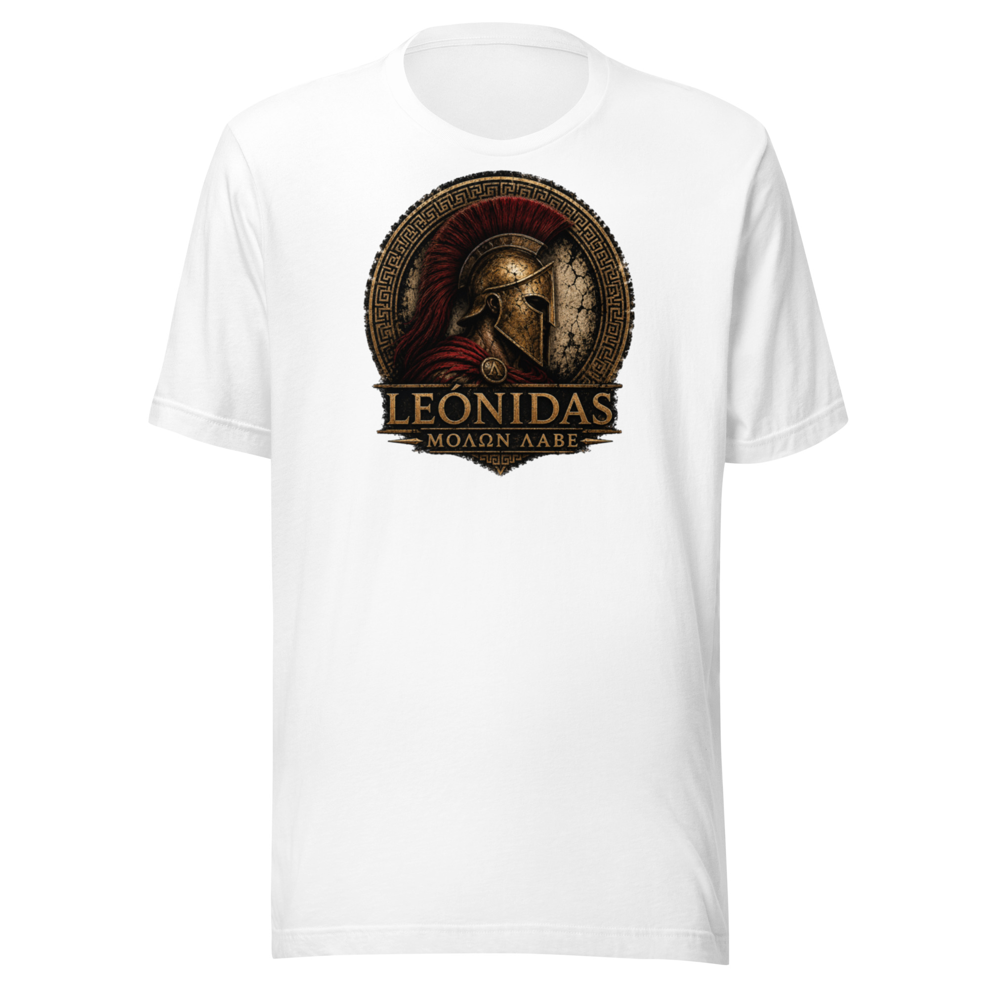 Camiseta LEÓNIDAS – ΜΟΛΩΝ ΛΑΒΕ | Historiapasión - Imagen 4