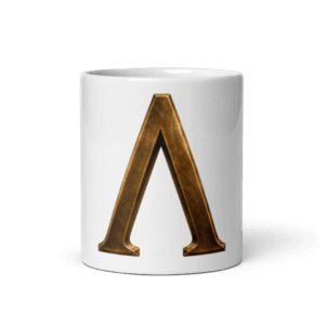 Taza Lambda | Historiapasión