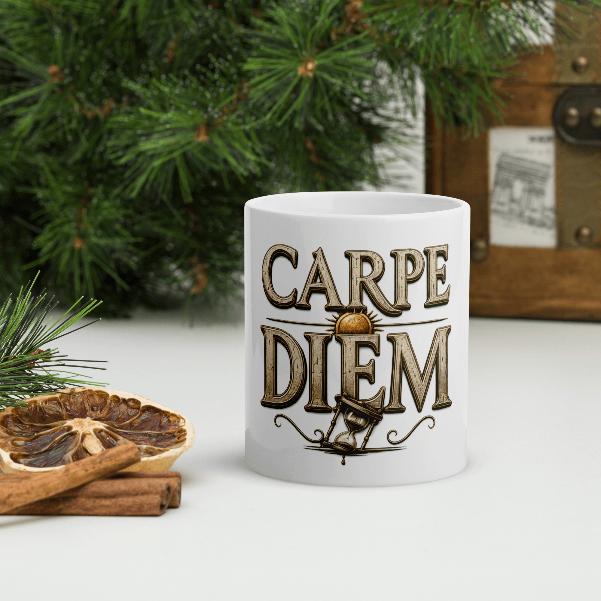 Taza Carpe diem | Historiapasión - Imagen 3