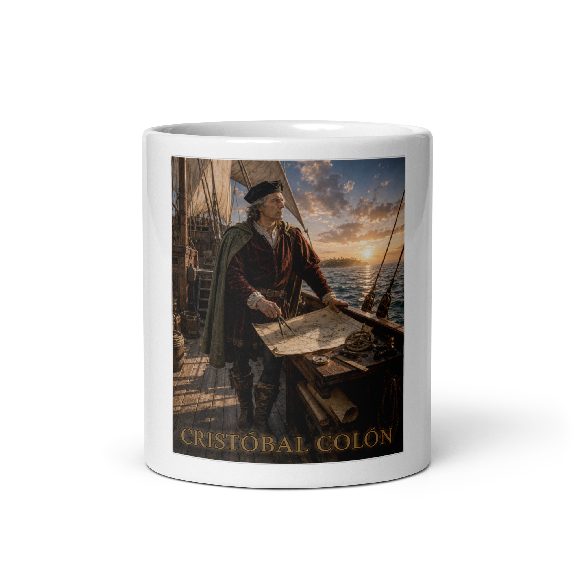 Taza Cristóbal Colón | Historiapasión