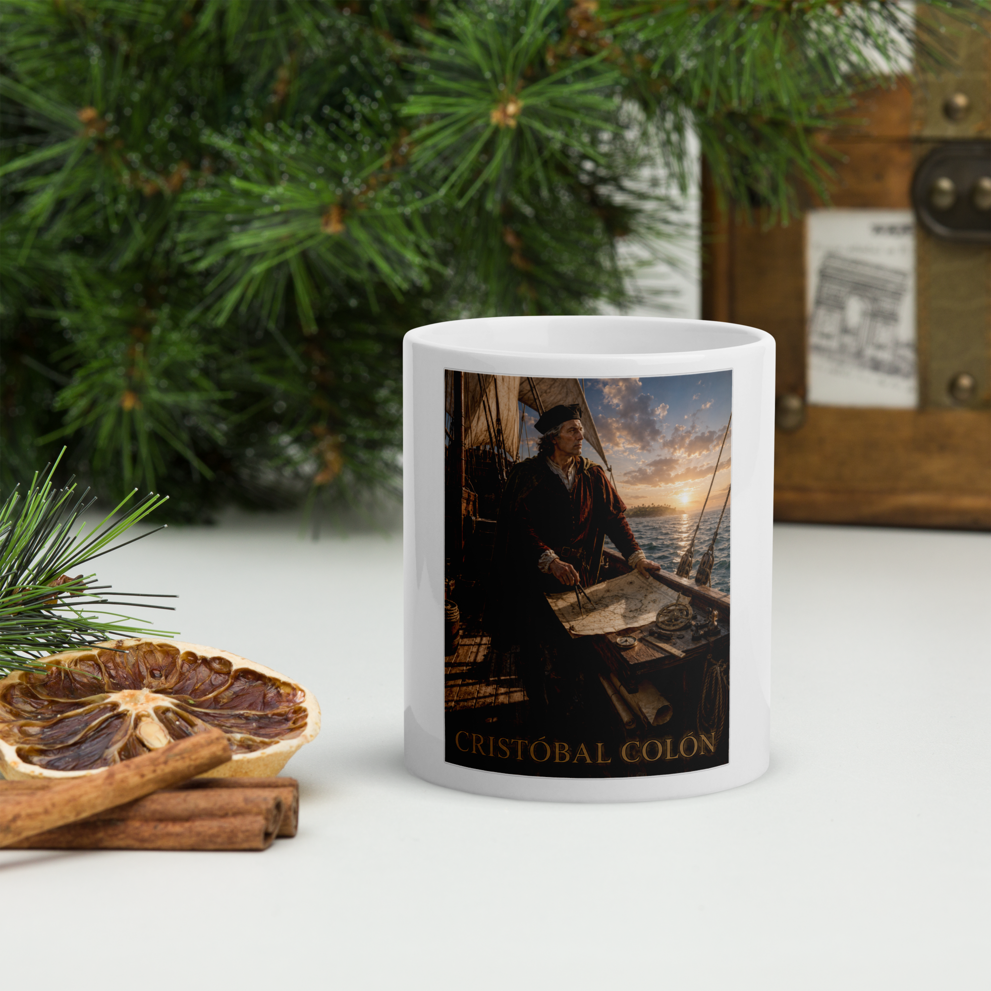 Taza Cristóbal Colón | Historiapasión - Imagen 3
