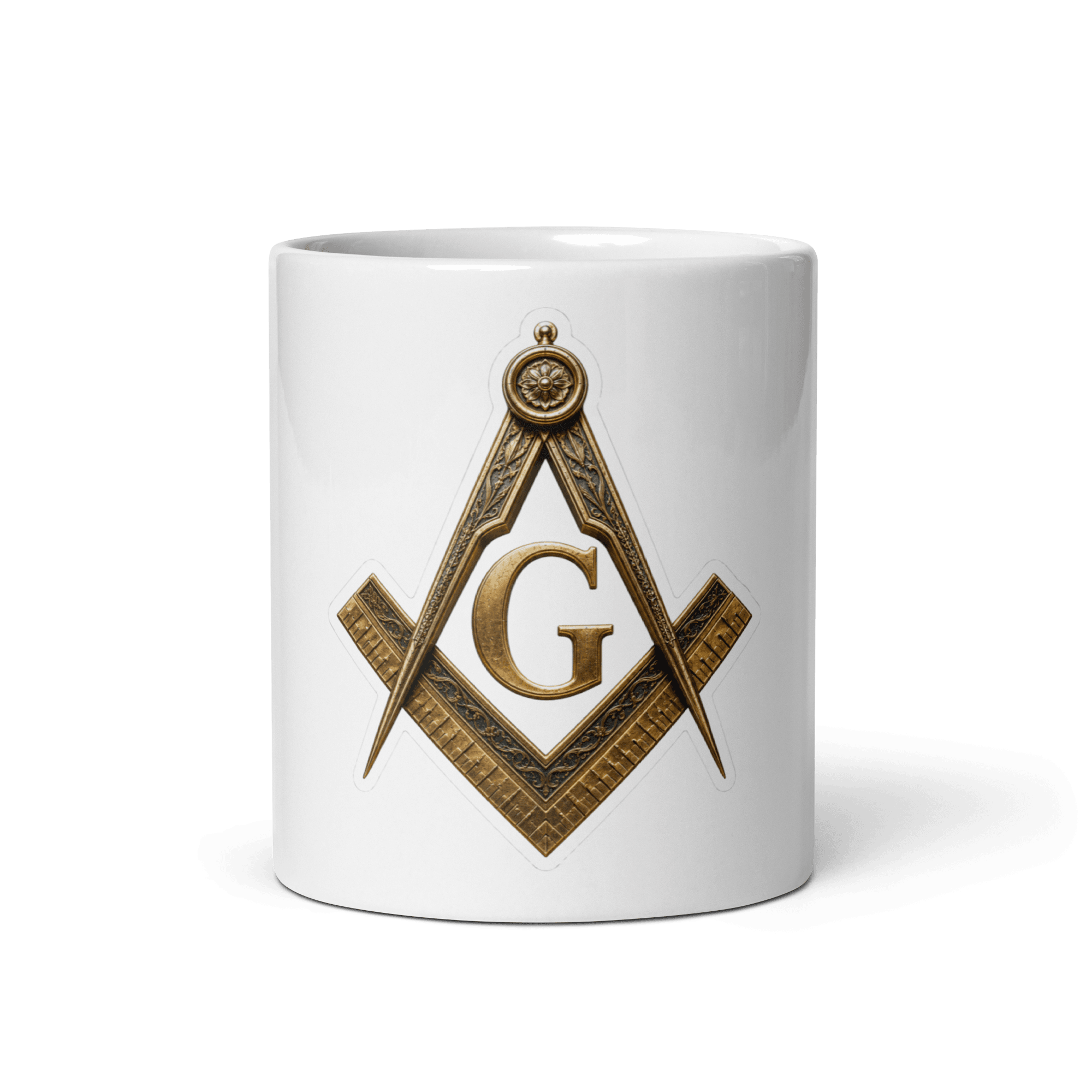 Taza Escuadra y compás masónicos | Historiapasión