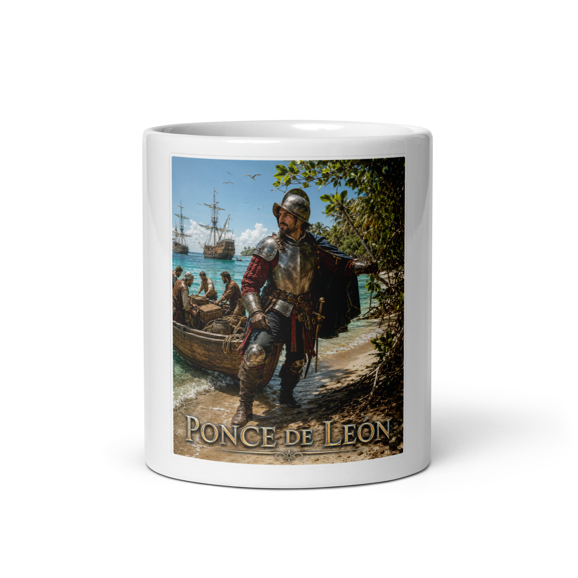 Taza Ponce de León | Historiapasión