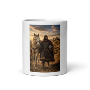 Taza Rodrigo Díaz de Vivar y Babieca | Historiapasión