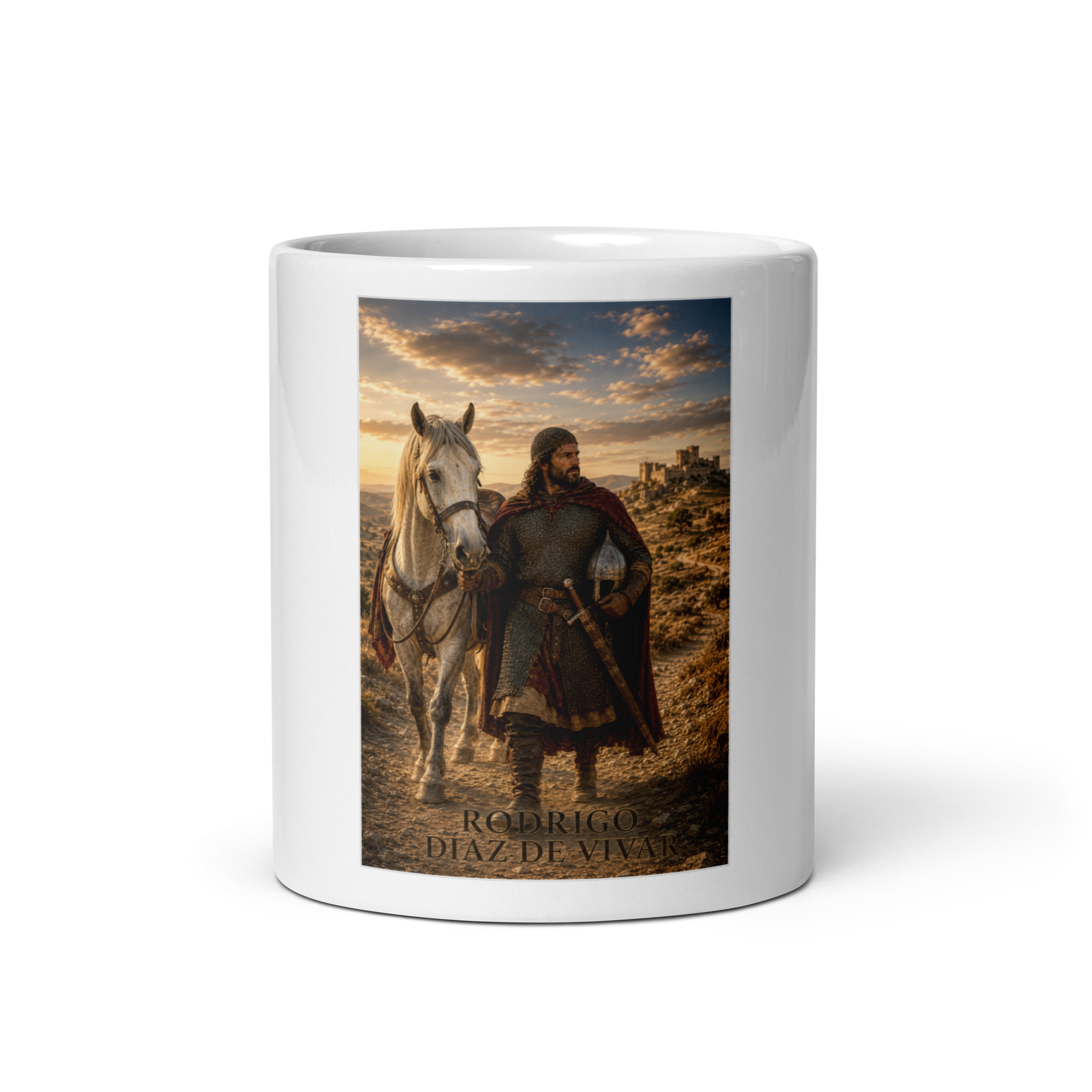Taza Rodrigo Díaz de Vivar y Babieca | Historiapasión