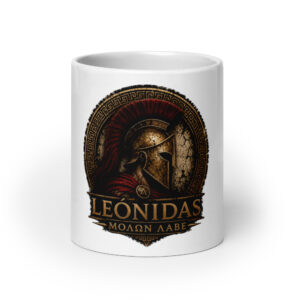 Taza Leónidas de Esparta – ΜΟΛΩΝ ΛΑΒΕ | Historiapasión