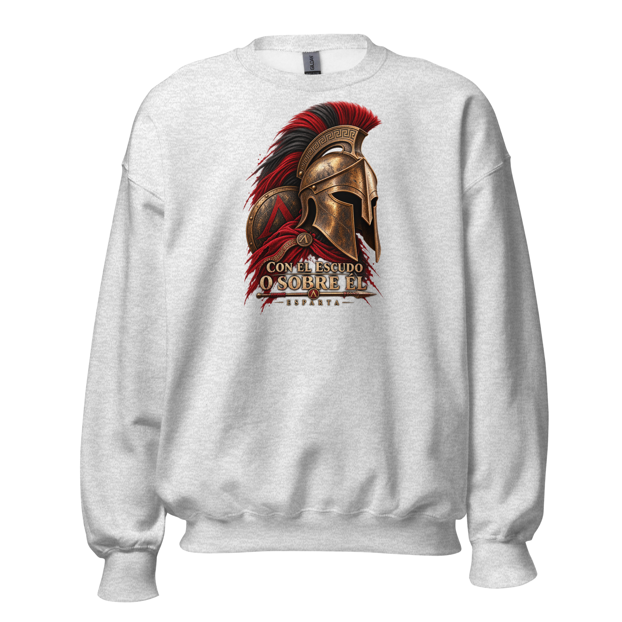 Sudadera Con el escudo o sobre él - Esparta | Historiapasión - Imagen 7