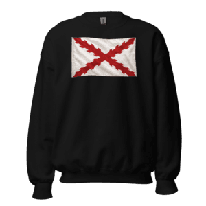 Sudadera Cruz de Borgoña | Historiapasión