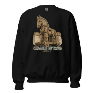 Sudadera Caballo de Troya | Historiapasión