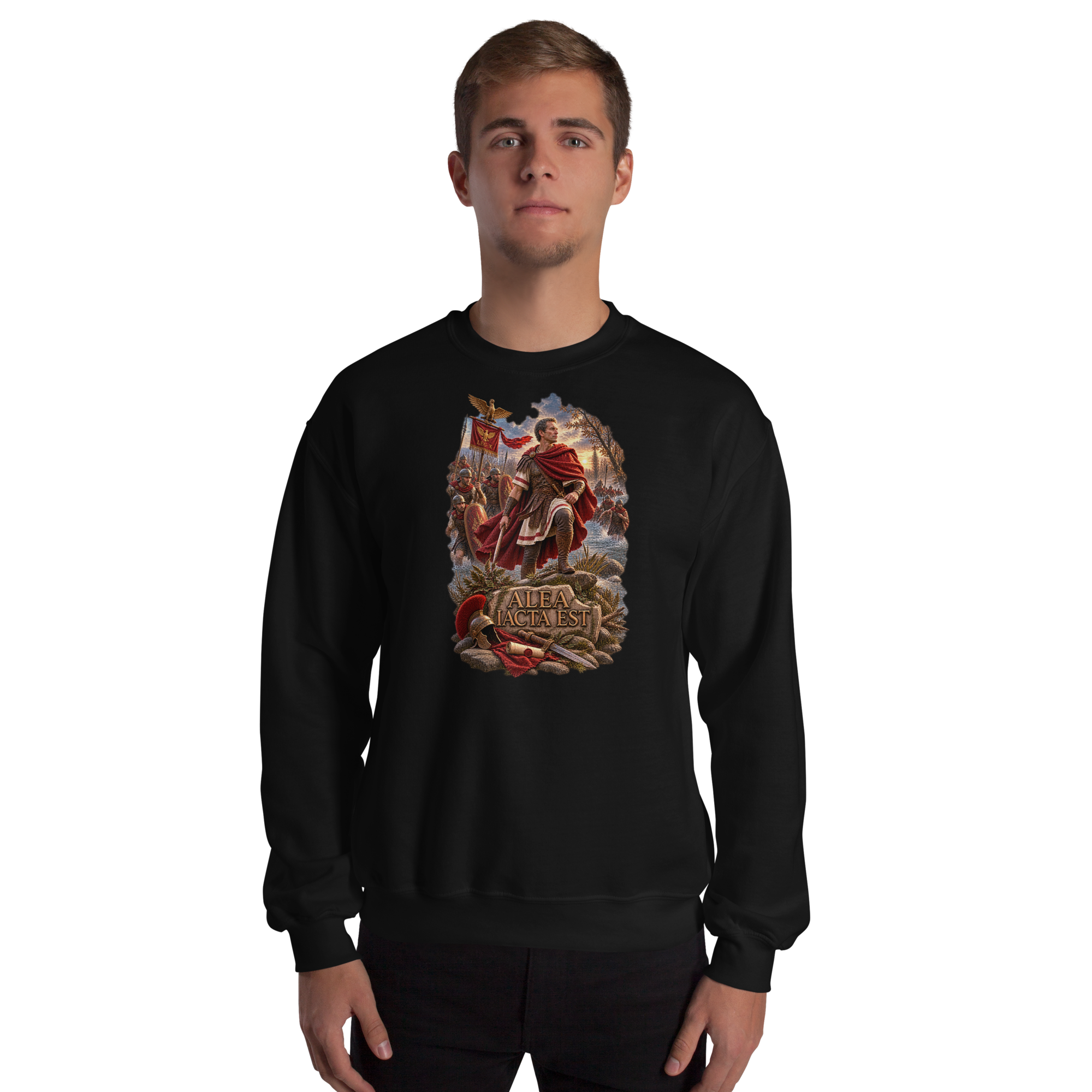 Sudadera Alea iacta est - César cruza el Rubicón | Historiapasión - Imagen 9