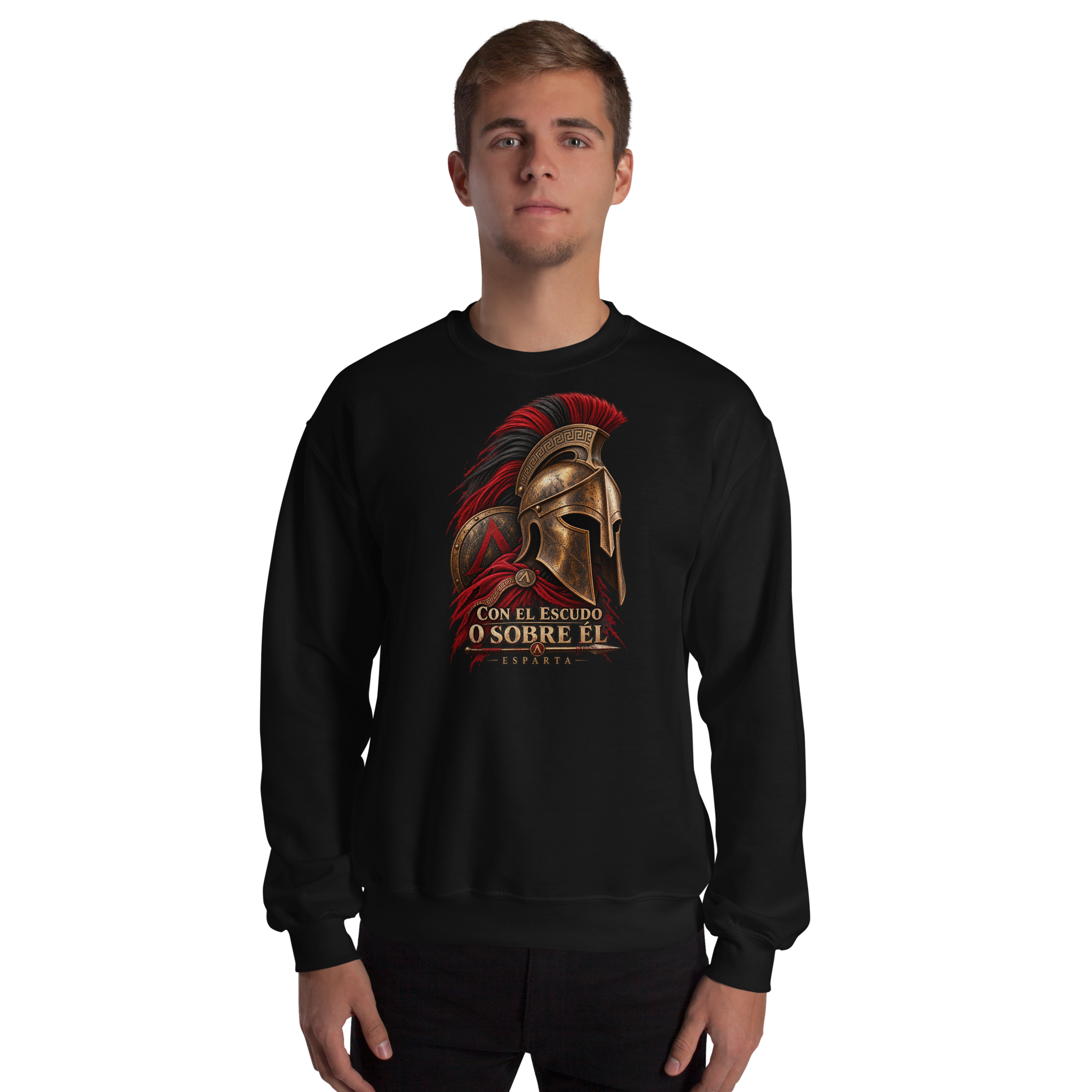 Sudadera Con el escudo o sobre él - Esparta | Historiapasión - Imagen 9