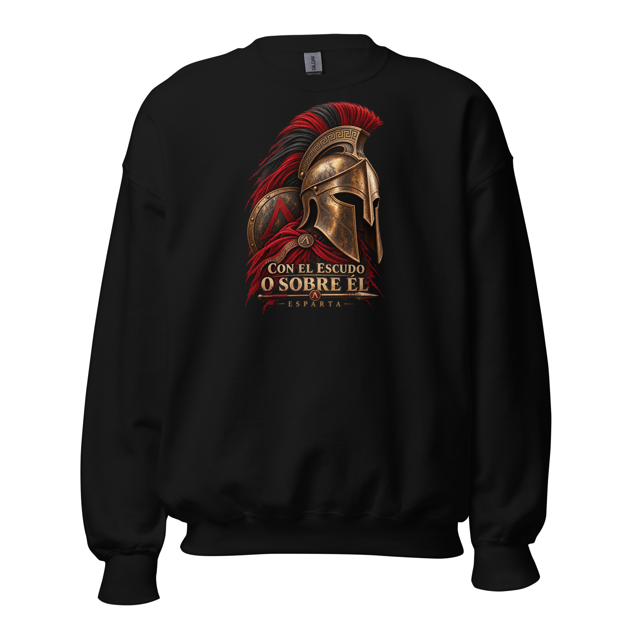 Sudadera Con el escudo o sobre él - Esparta | Historiapasión