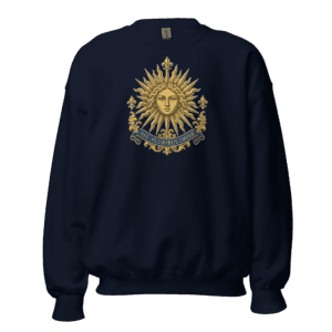 Sudadera Emblema solar de Luis XIV | Historiapasión