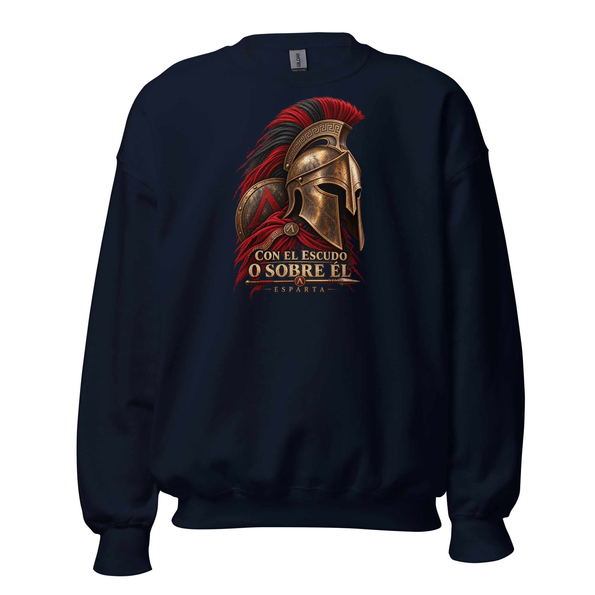 Sudadera Con el escudo o sobre él - Esparta | Historiapasión - Imagen 2