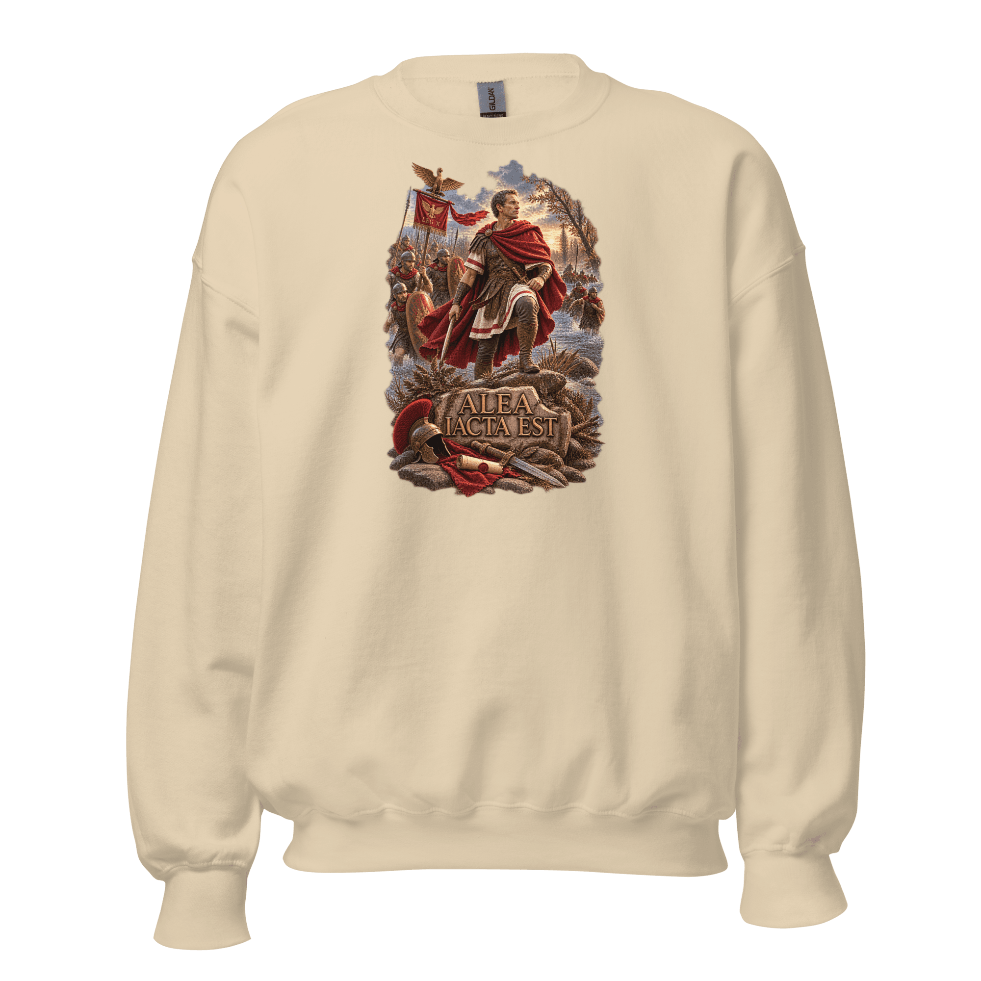 Sudadera Alea iacta est - César cruza el Rubicón | Historiapasión - Imagen 6