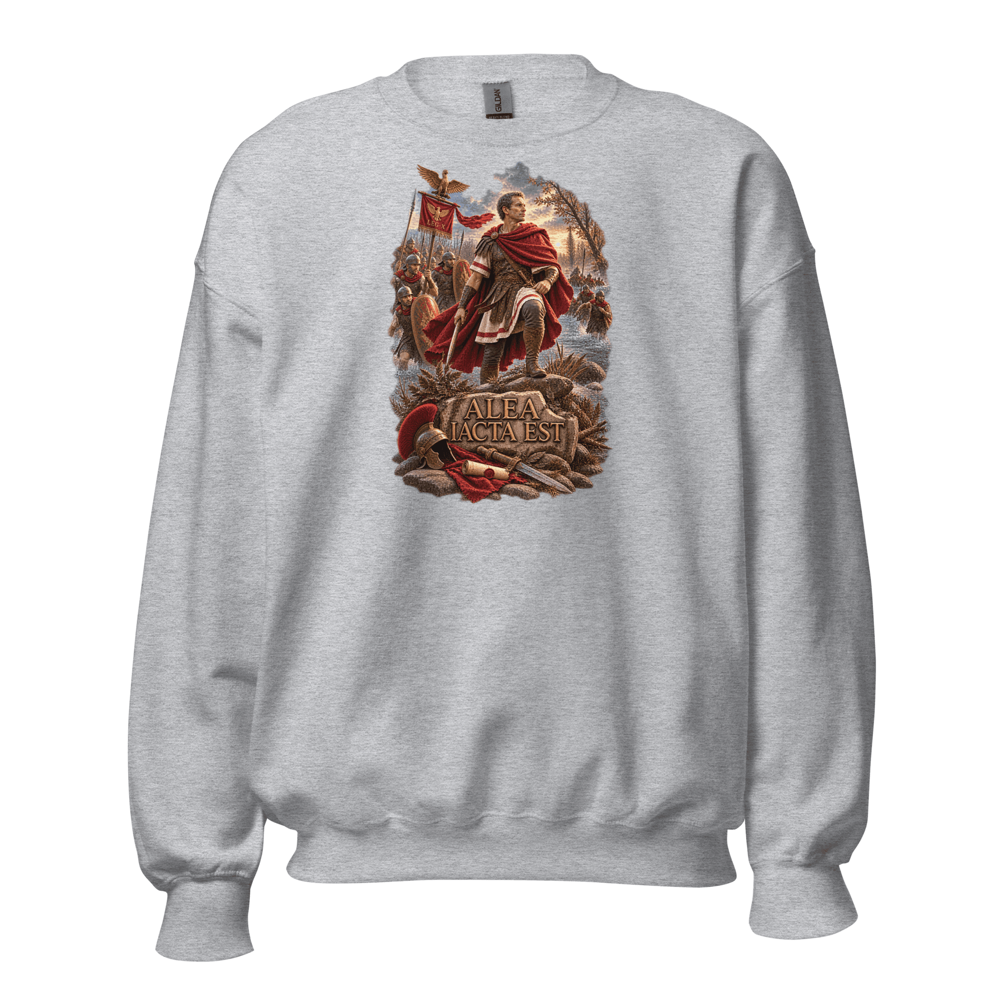 Sudadera Alea iacta est - César cruza el Rubicón | Historiapasión - Imagen 5