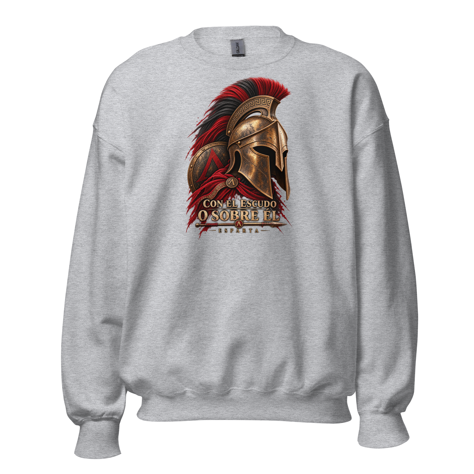 Sudadera Con el escudo o sobre él - Esparta | Historiapasión - Imagen 5