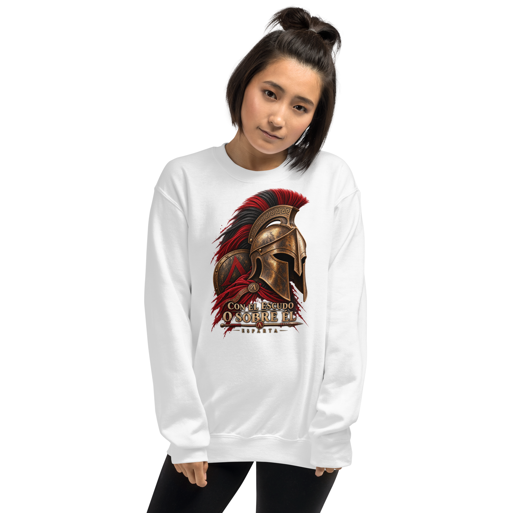 Sudadera Con el escudo o sobre él - Esparta | Historiapasión - Imagen 10
