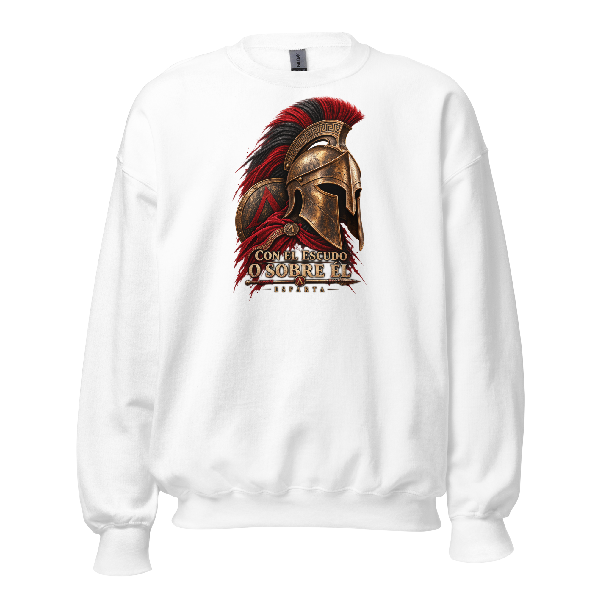 Sudadera Con el escudo o sobre él - Esparta | Historiapasión - Imagen 8