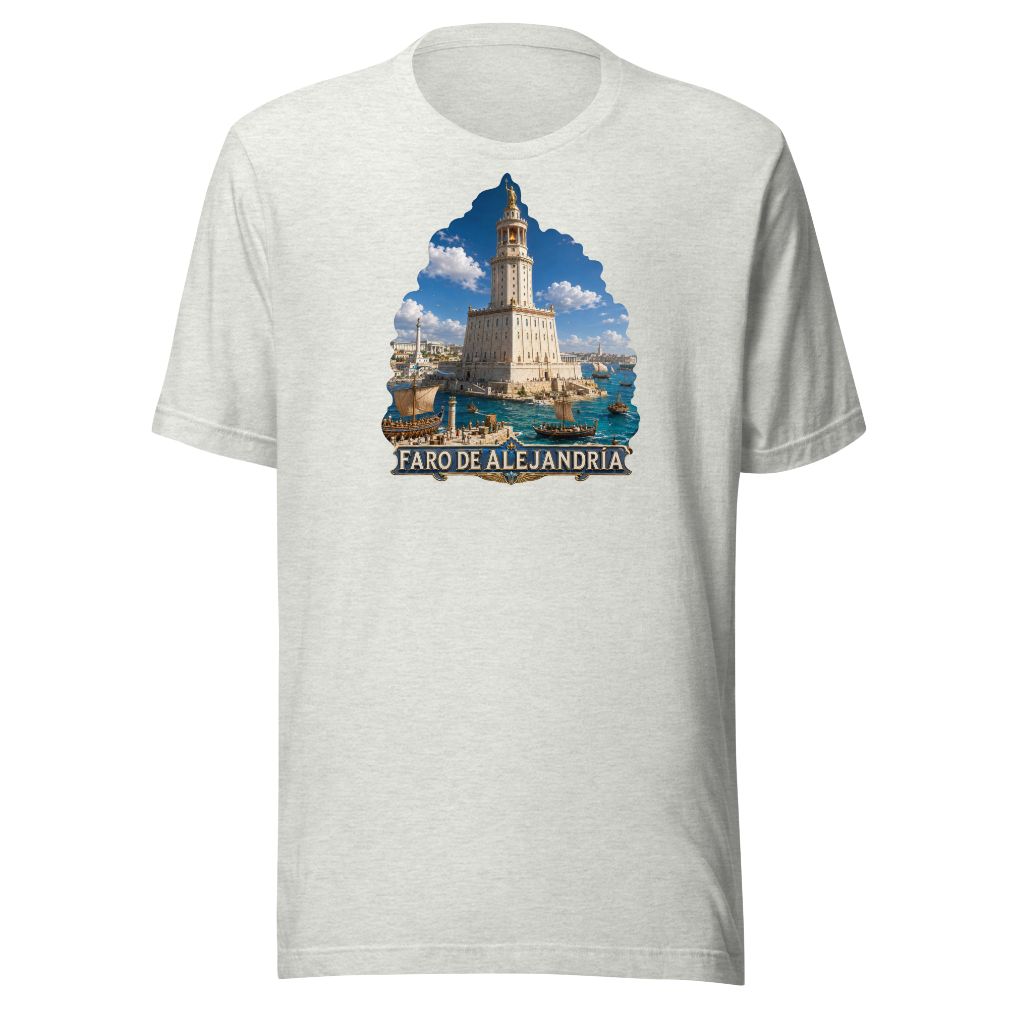 Camiseta Faro de Alejandría | Historiapasión - Imagen 7
