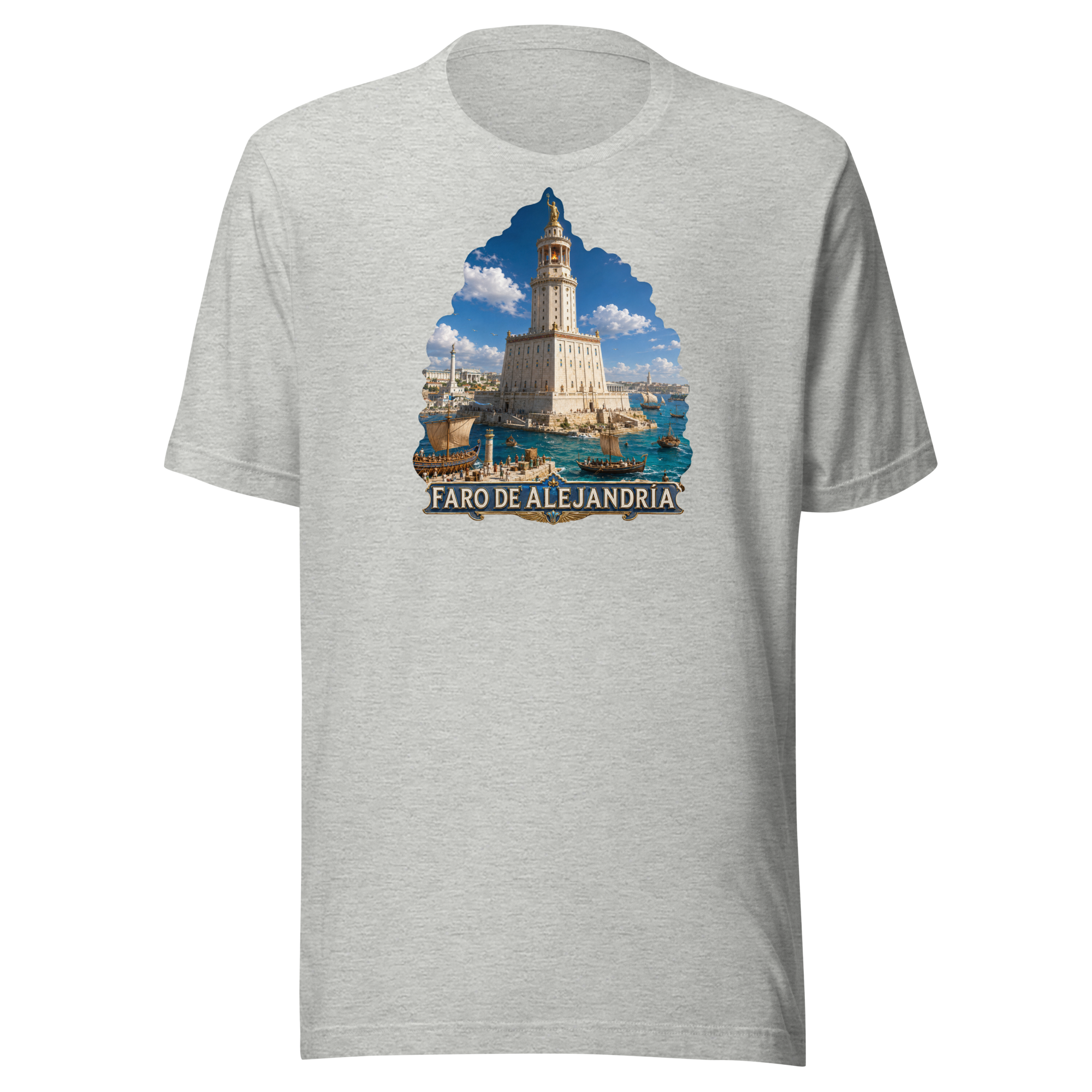 Camiseta Faro de Alejandría | Historiapasión - Imagen 5