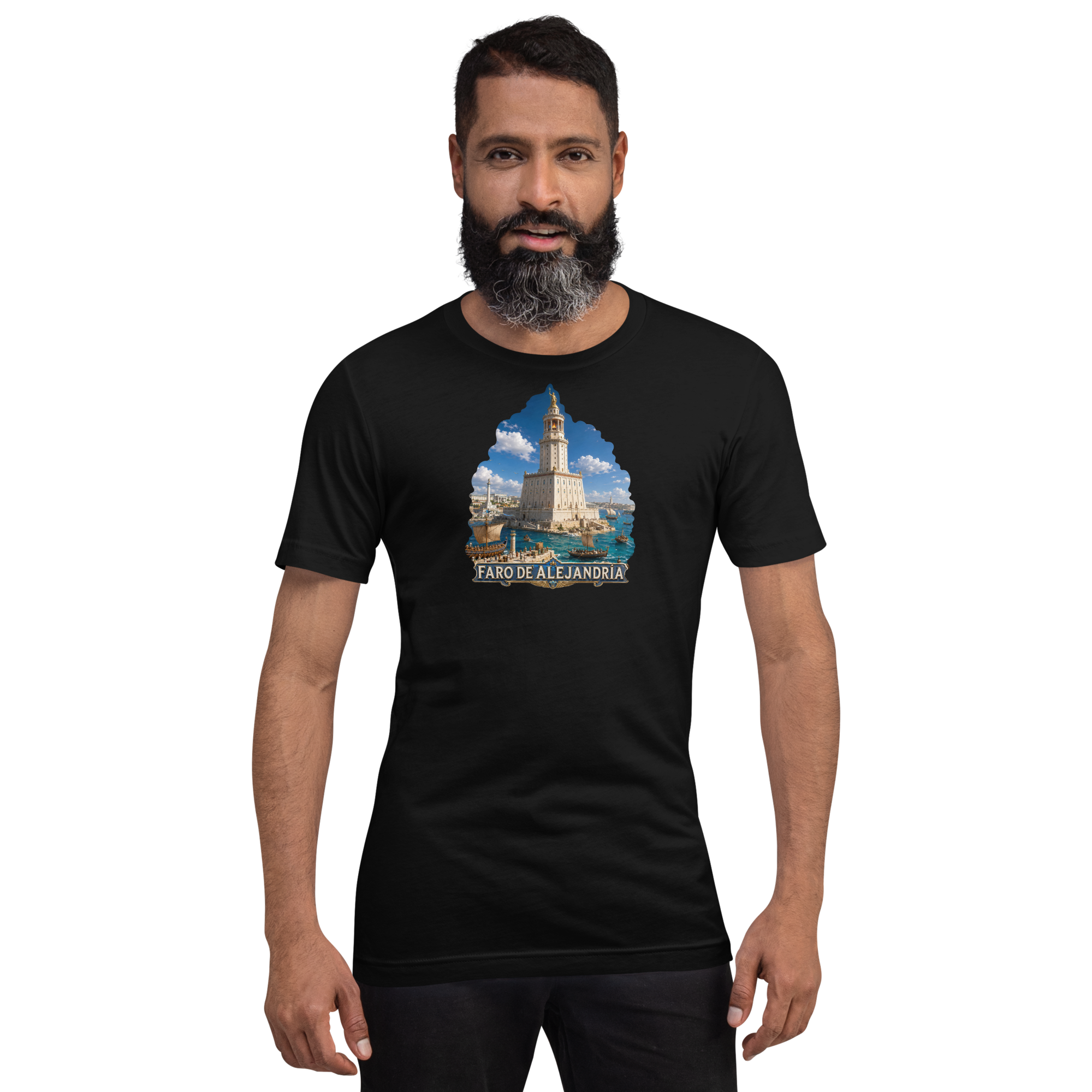 Camiseta Faro de Alejandría | Historiapasión - Imagen 9