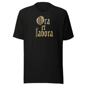 Camiseta Ora et labora | Historiapasión
