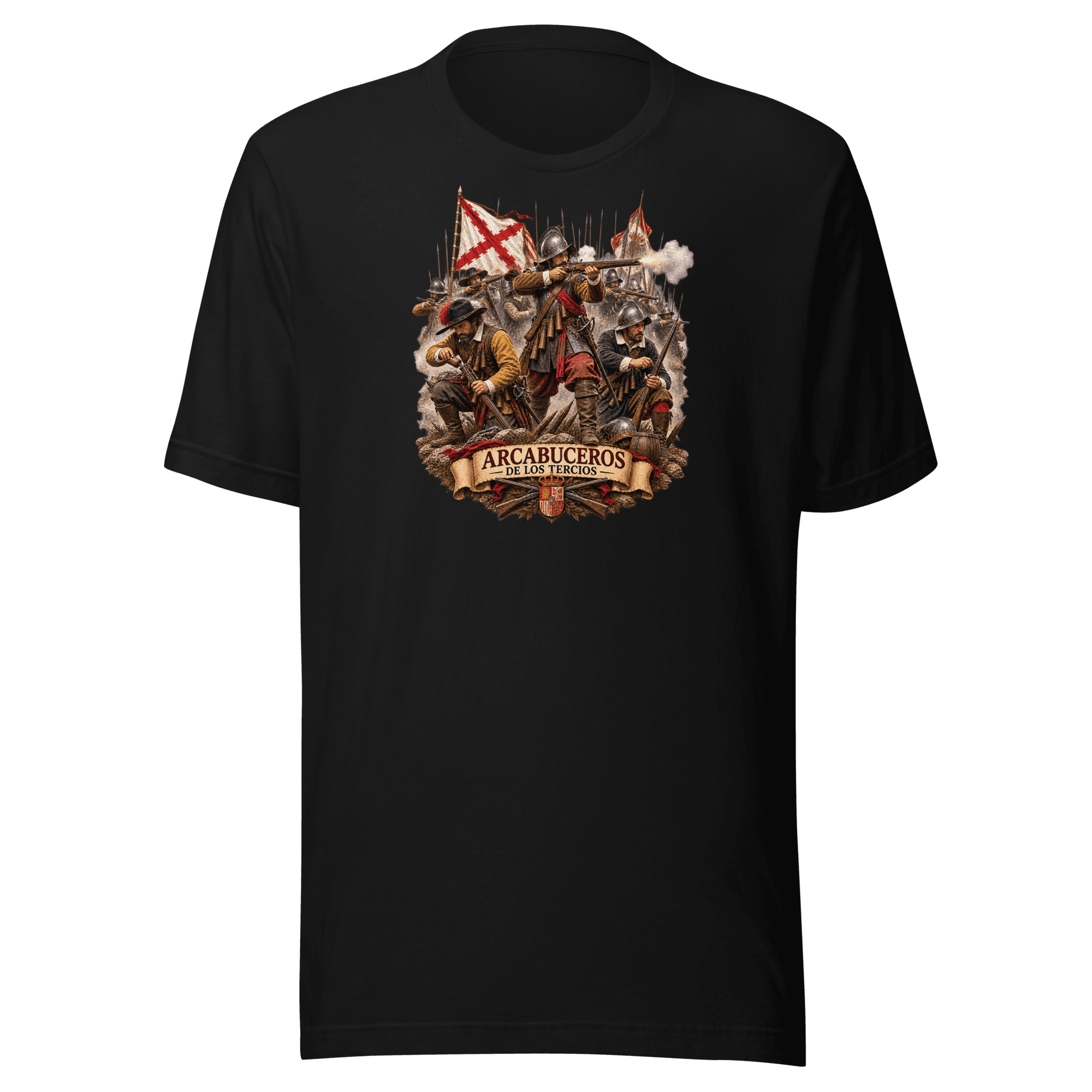Camiseta Arcabuceros de los Tercios | Historiapasión