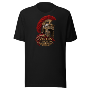 Camiseta Centurión romano - Virtus et disciplina | Historiapasión