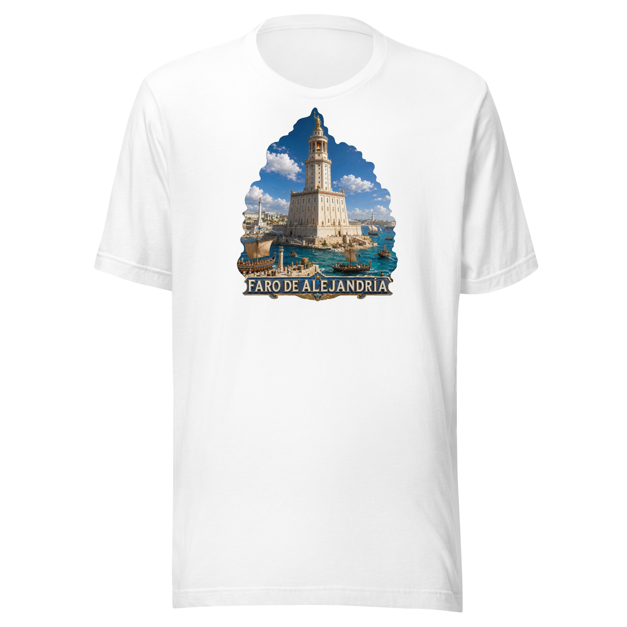 Camiseta Faro de Alejandría | Historiapasión - Imagen 8