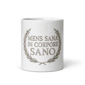 Taza Mens sana in corpore sano | Historiapasión