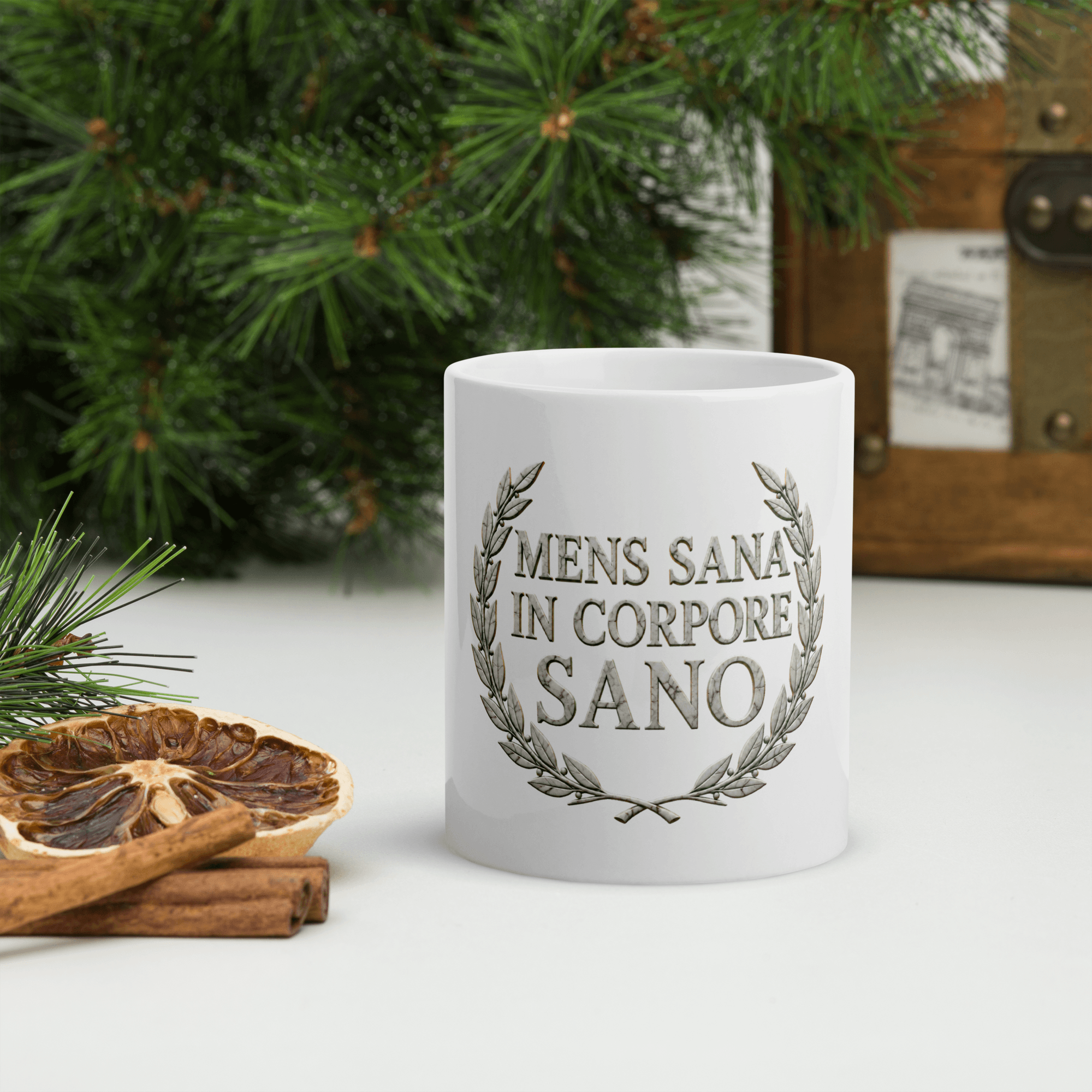 Taza Mens sana in corpore sano | Historiapasión - Imagen 3