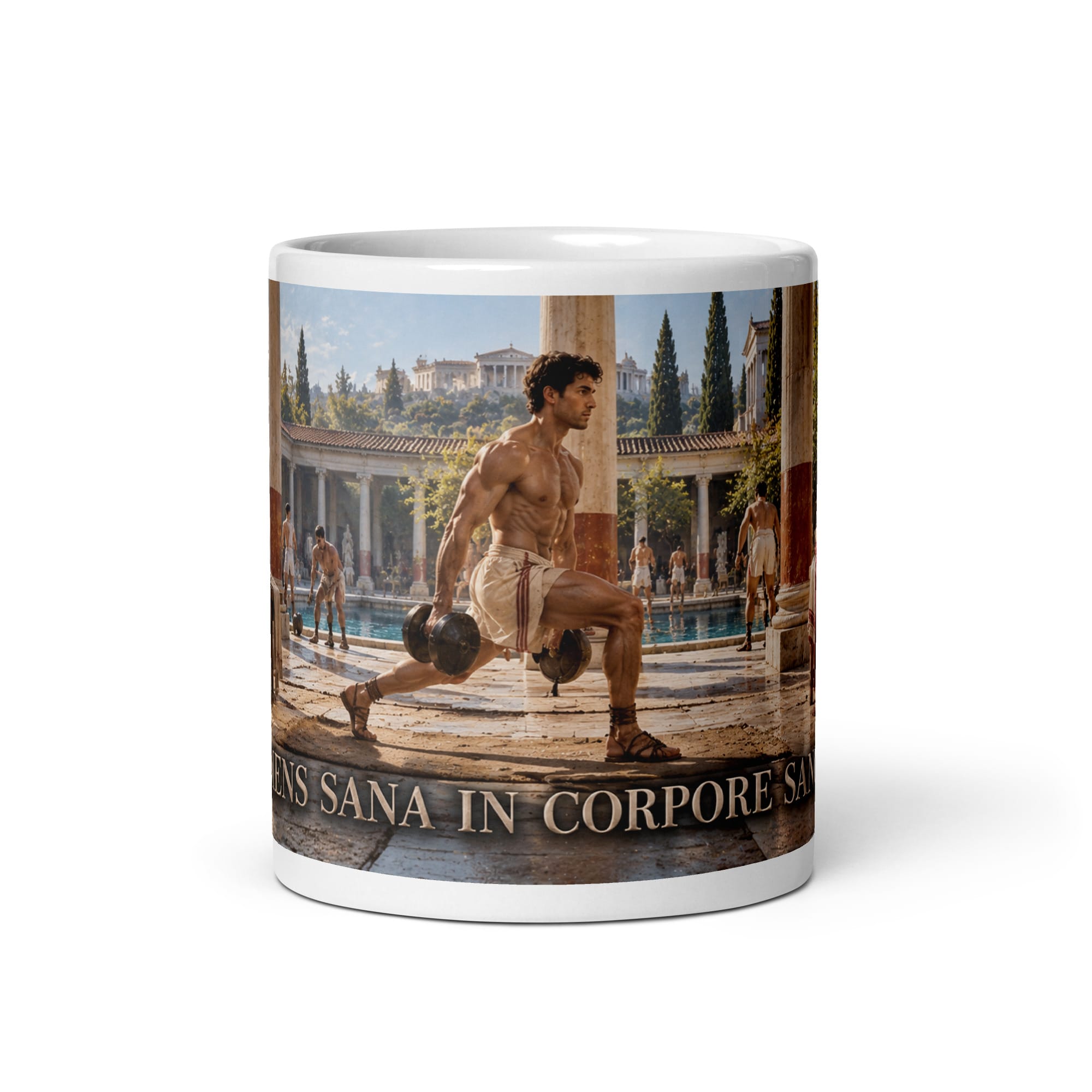 Taza Mens sana in corpore sano | Historiapasión