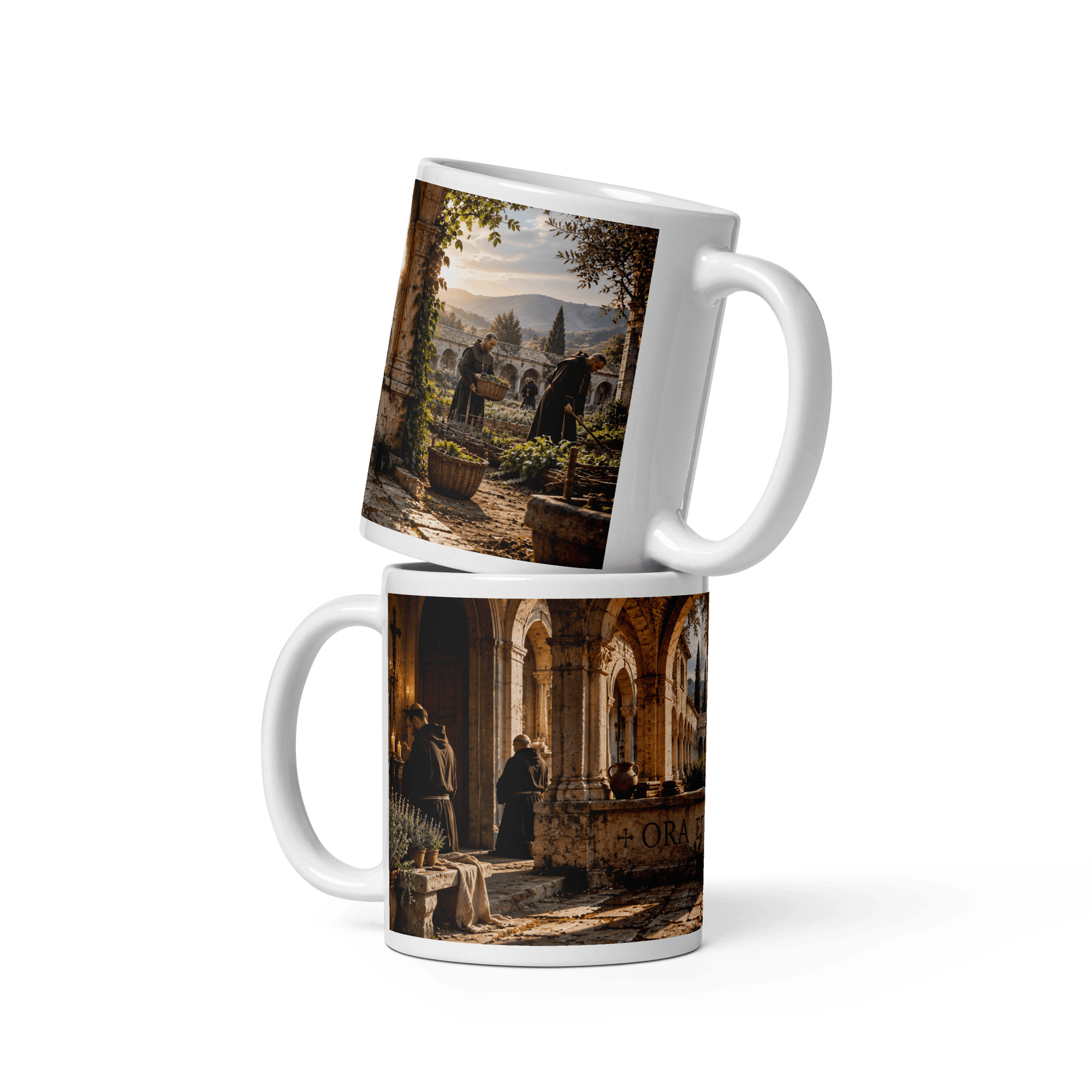 Taza Ora et labora | Historiapasión - Imagen 2