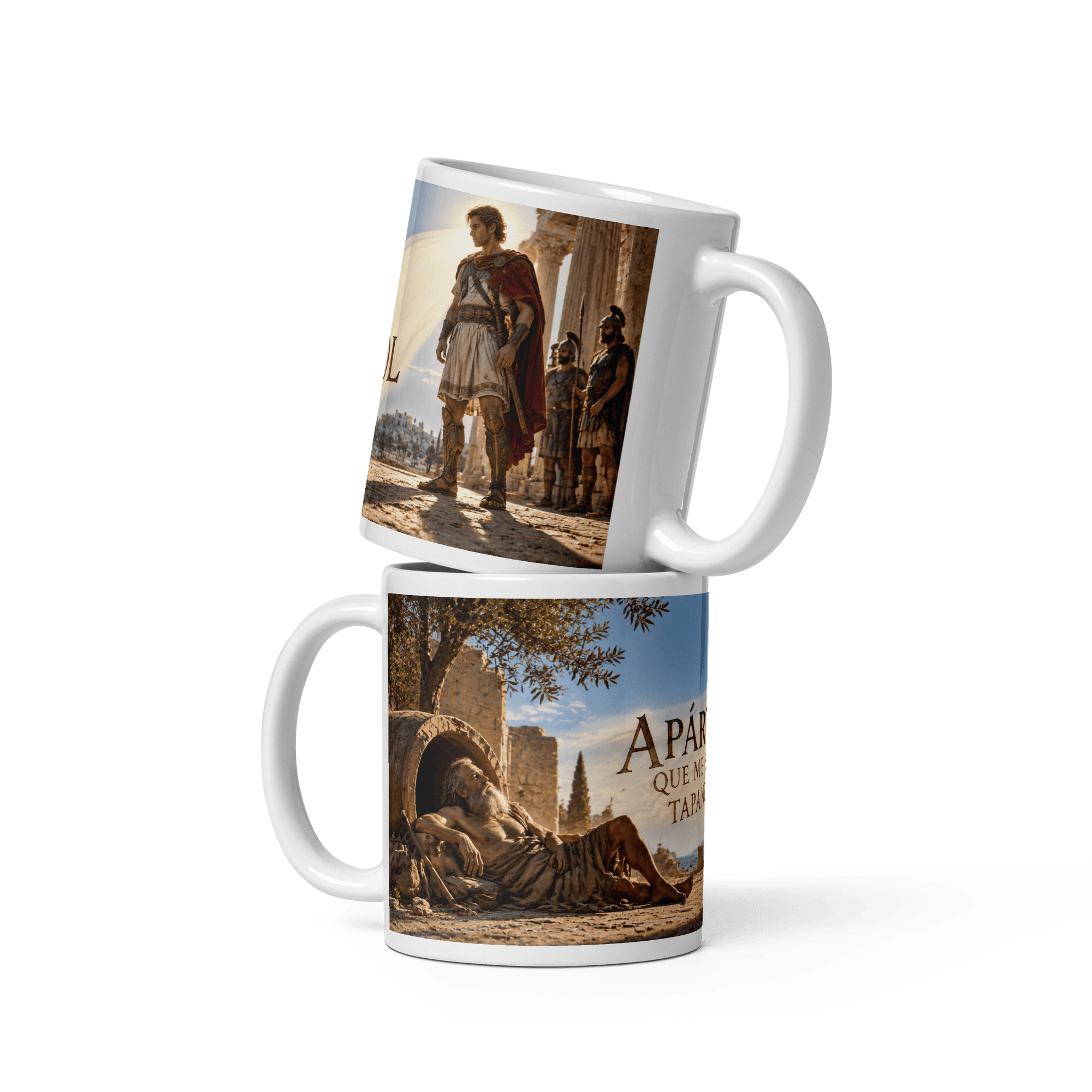 Taza Apártate, que me estás tapando el sol | Historiapasión - Imagen 2