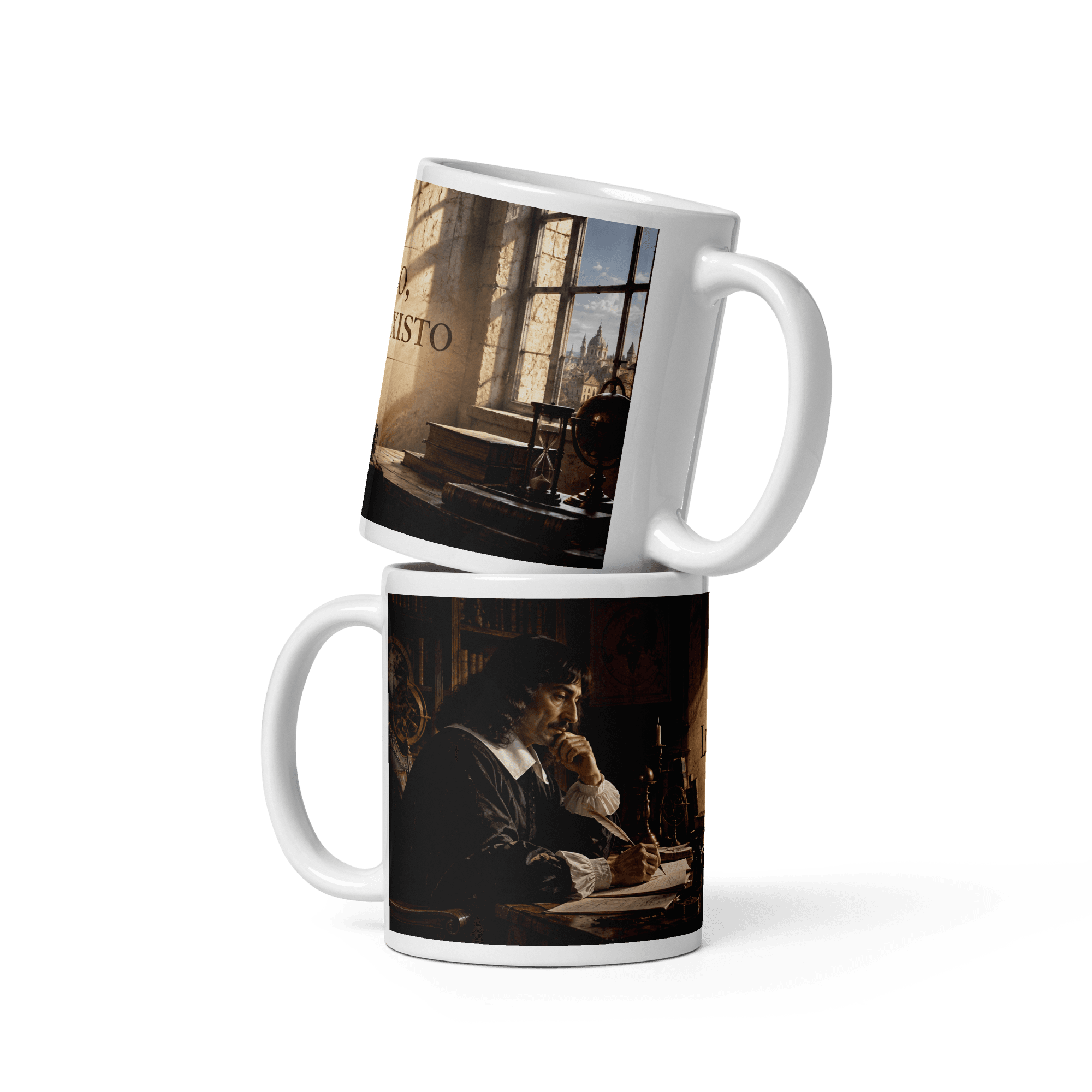 Taza Pienso, luego existo | Historiapasión - Imagen 2