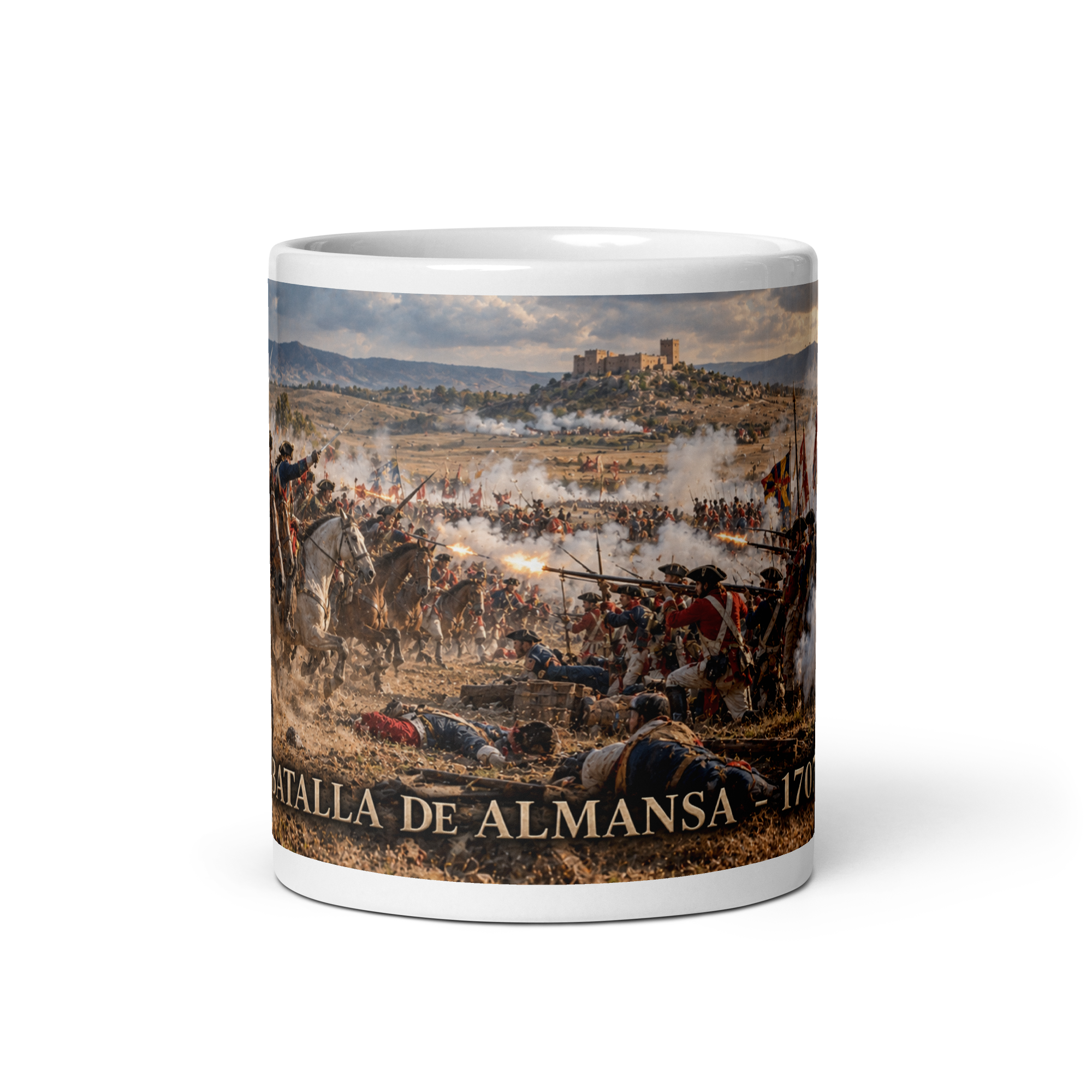Taza Batalla de Almansa - 1707 | Historiapasión