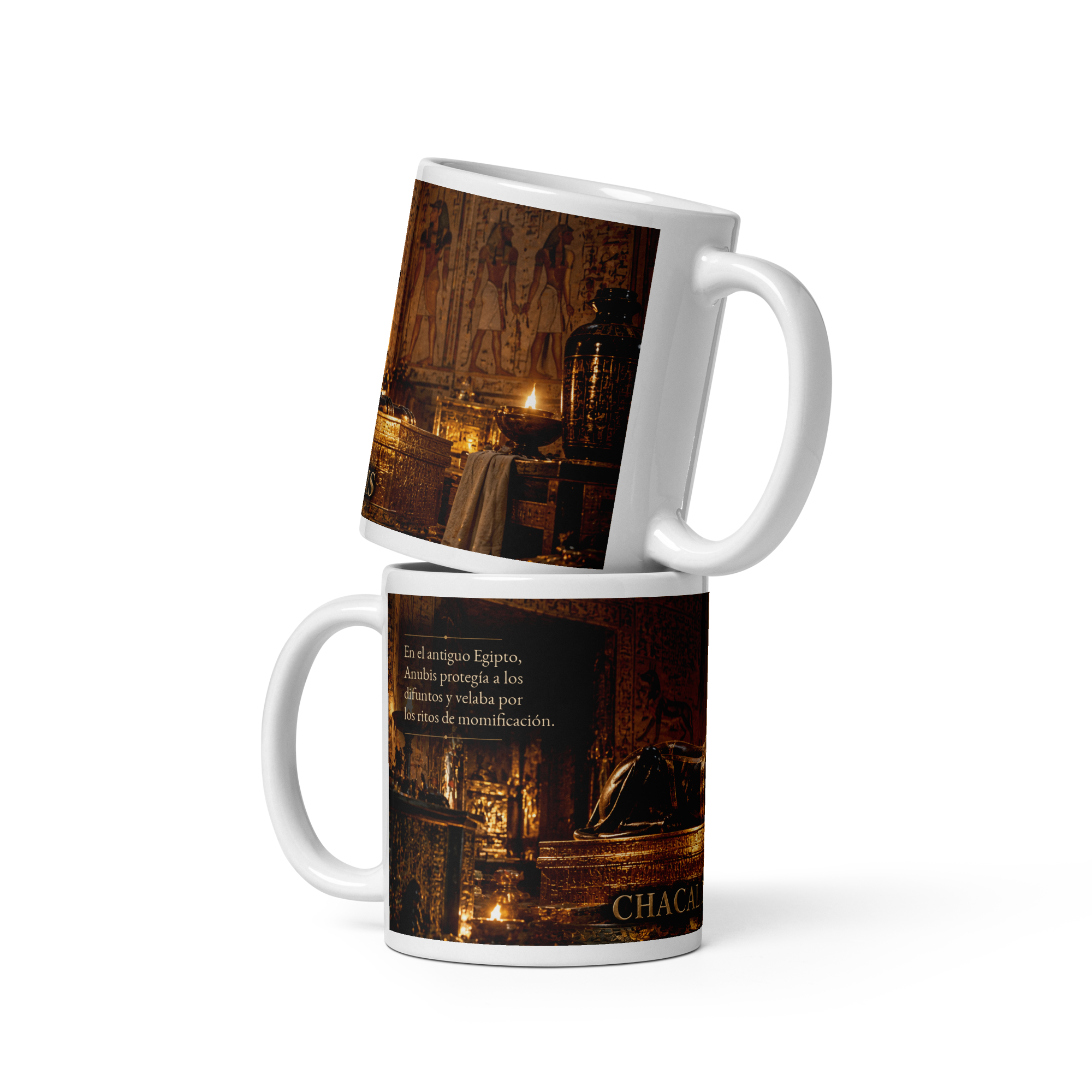 Taza Chacal de Anubis | Historiapasión - Imagen 2