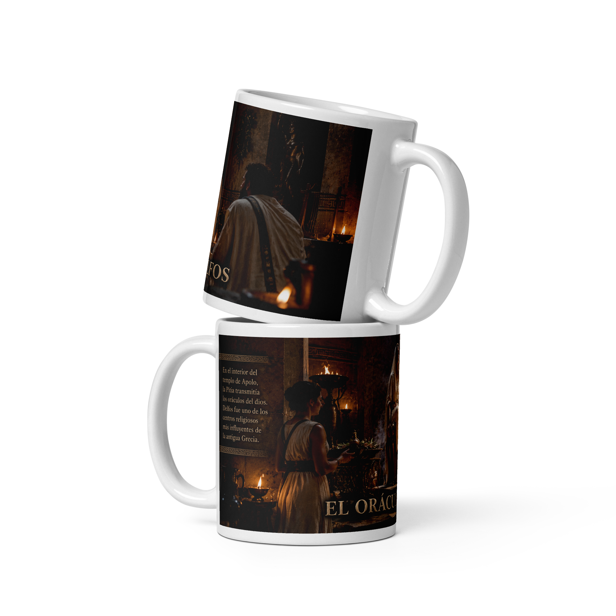Taza El oráculo de Delfos | Historiapasión - Imagen 2