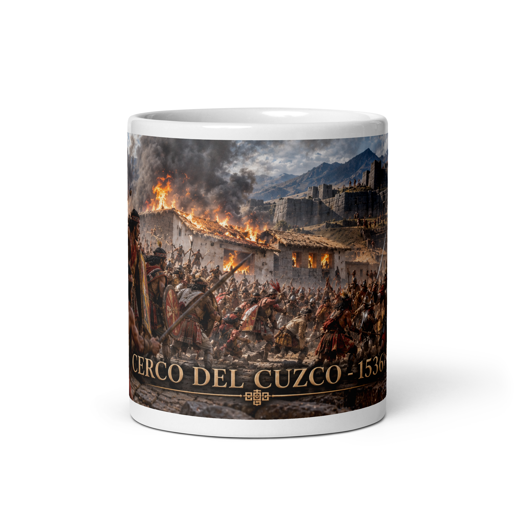 Taza Cerco del Cuzco - 1536 | Historiapasión