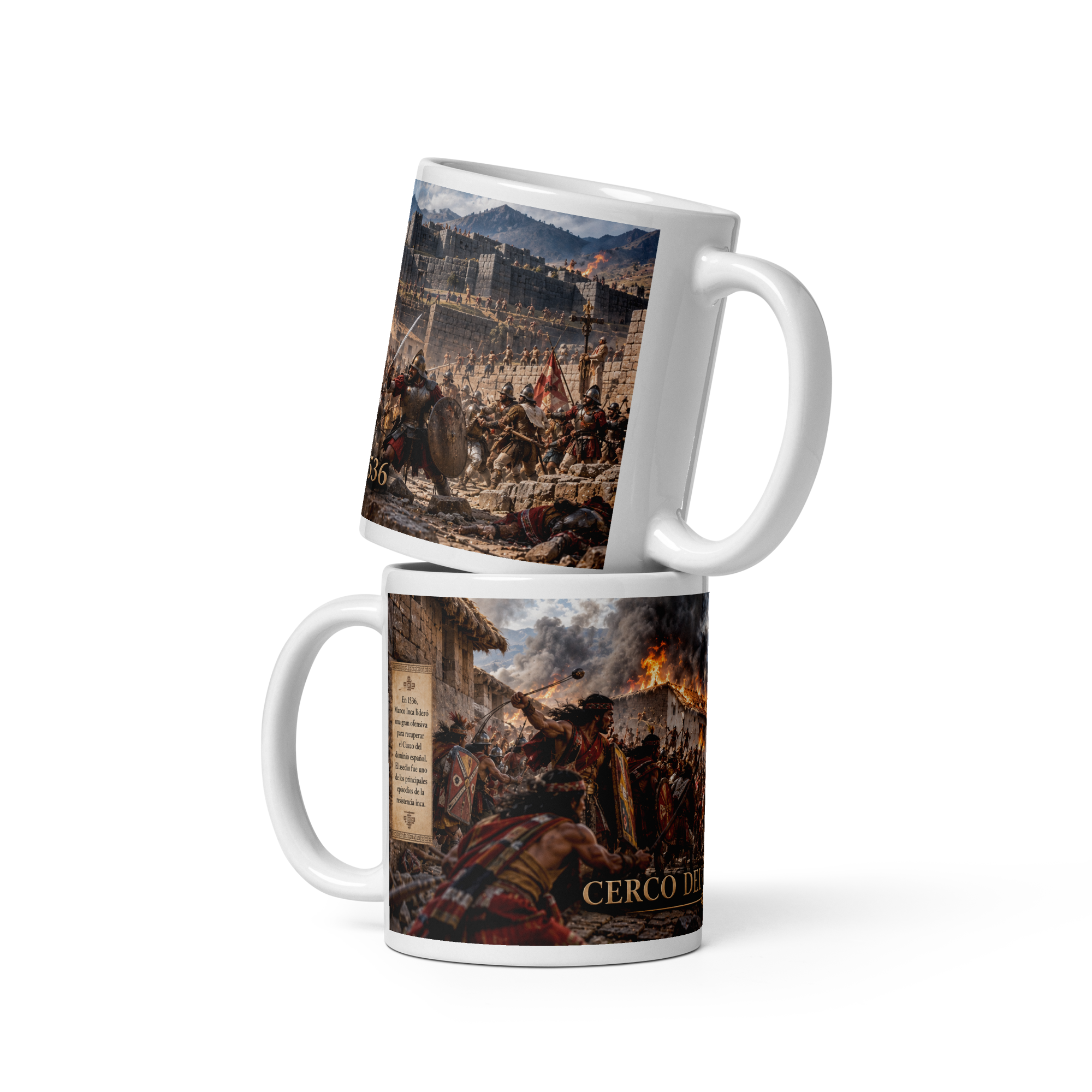 Taza Cerco del Cuzco - 1536 | Historiapasión - Imagen 2