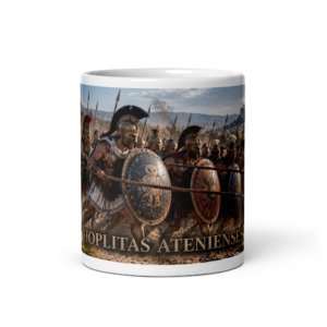 Taza Hoplitas atenienses | Historiapasión